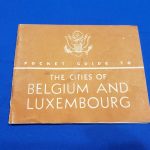 pocket guide belgium cities