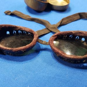 dust goggles wwi cased