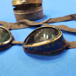 dust goggles wwi cased