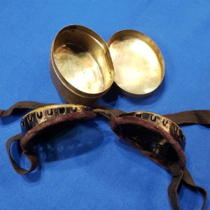 dust goggles wwi cased