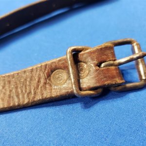 leather pack strap german