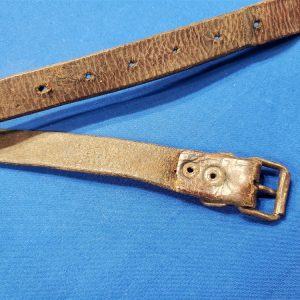 leather pack strap german