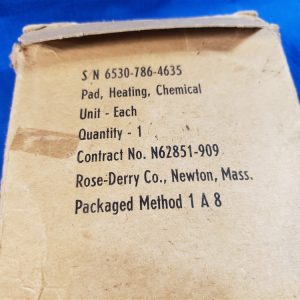 chemical heating pad insert