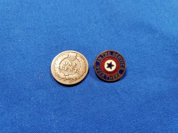 lapel pin in service