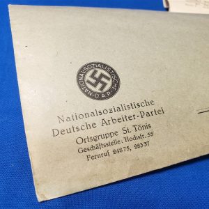 nsdap envelope labor paper