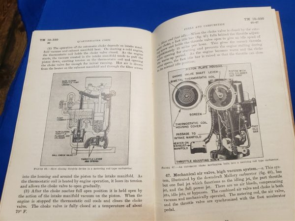 tm10-550 fuels carburetion 1940