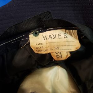 wave officer blues cap