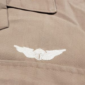 pilot-tan-summer-shirt-trousers-embroidered-insignia-vietnam-short-sleeve