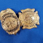 fireman badge aaf set