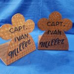 bookends-wwii-capt-copper-miller-trench-art