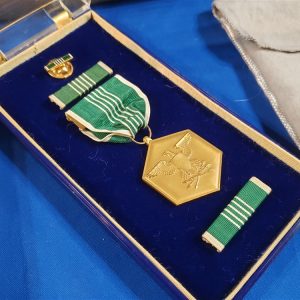 medal arcom lucite cased