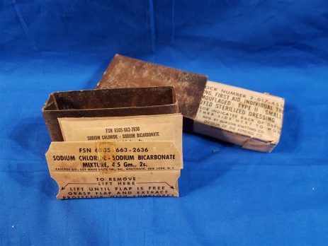 DRESSING BURN PACKET ATTACHED - Doughboy Military Collectables ...