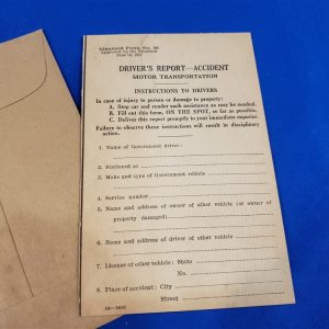 accident report 1937