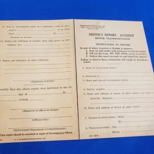 accident report 1937