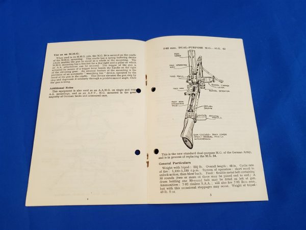 german mg42 manual wwii