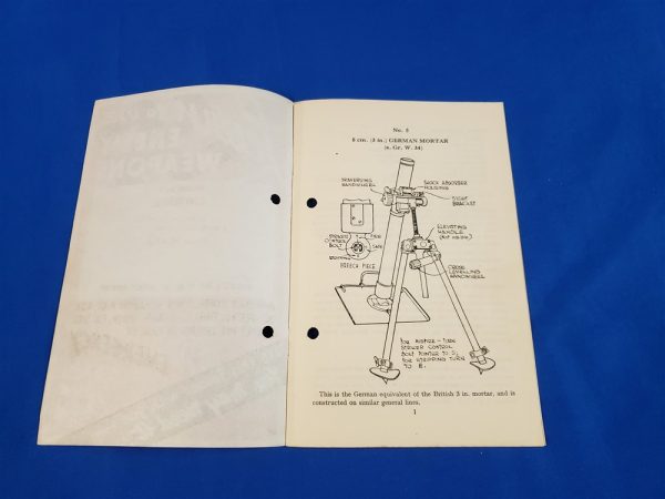 german mortar manual