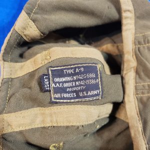 type-a9-flhing-helmet-wwii-pilot-air-corps-summer-cotton-canvas