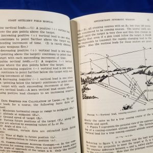 FM4-112 COASTAL ART GUNNERY 1942. This manual is for the anti-aircraft artillery gunnery with fire control and other firing also includes anti-aircraft automatic weapons. Interesting manual from a defensestal-art-gunnery-1942-antiaircraft-weapons-emplacements-field-manual-instructions