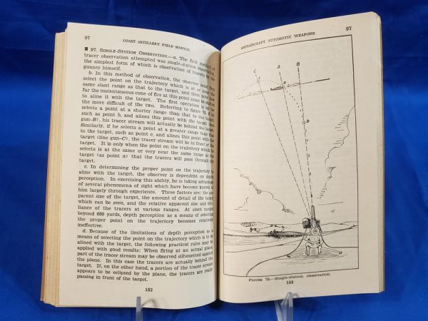 FM4-112 COASTAL ART GUNNERY 1942. This manual is for the anti-aircraft artillery gunnery with fire control and other firing also includes anti-aircraft automatic weapons. Interesting manual from a defensestal-art-gunnery-1942-antiaircraft-weapons-emplacements-field-manual-instructions