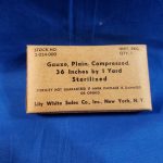 gauze plain compressed 36x1