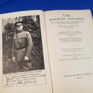 history 4th division wwi