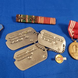 group-shelton-34th-division-korean-war-set-includes-dog-tag-medals-ribbons-duis