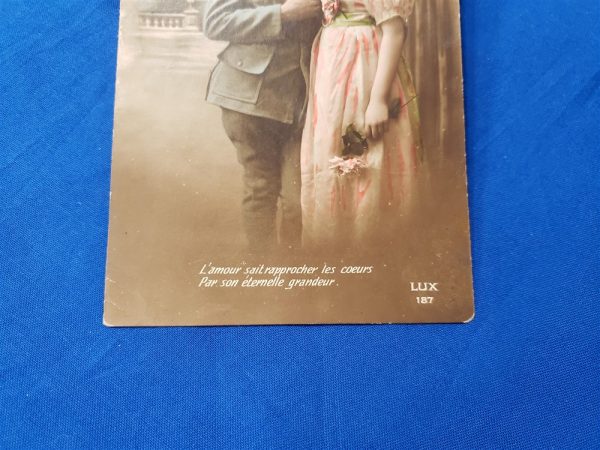 french-world-war-post-card-of-2-french-lovers-with-writing-on-the-back