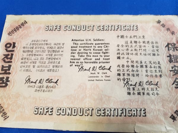 korean-war-safe-conduct-pass-soldier