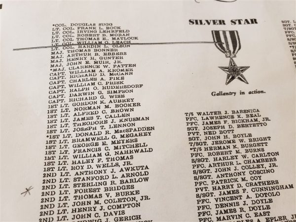 uniform barlow silver star