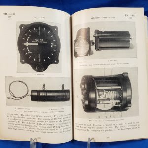 aircraft-intrument-1942-manual-tm1-airplane-bomber-collector-gages-compass-equipment