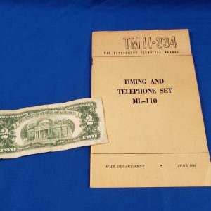 timing-telephone-set-1946-manual-tm-unit-wwii-technical-signal-corps-tracking-radar