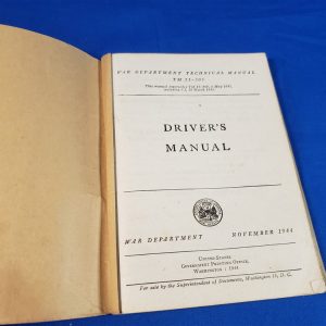 drivers-manual-1944-vehicle-wwii-technical