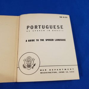 language-guide-portuguese-wwii-manual-book