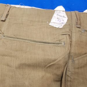 trousers cotton wwi summer