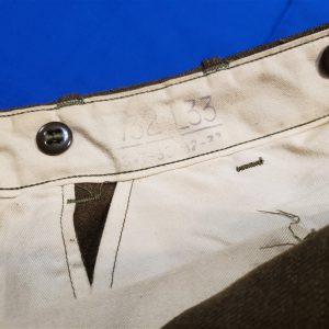 trousers field od33 1951