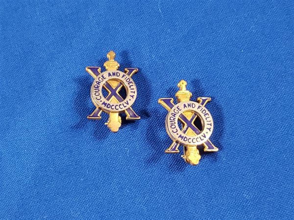 dui-set-vietnam-10th-inf-infantry-pin-back-enamel