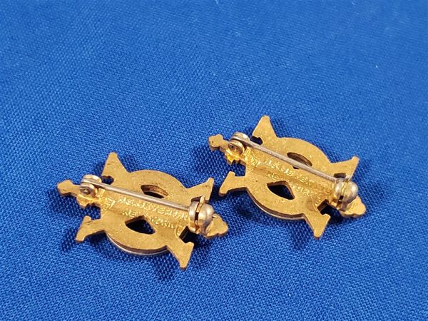 dui-set-vietnam-10th-inf-infantry-pin-back-enamel