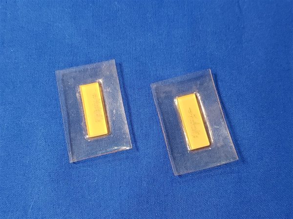 2nd-lt-bars-vietnam-rank-for-flight-jacket-rubber-type-plastic-construction