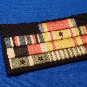 rbn-ribbon-bar-10-place-navy-officers-with-2-battle-stars-korean-war-kw-on- black-felt