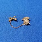 sweetheart qmc-cav-cavalry-chain-pin-world-war-two