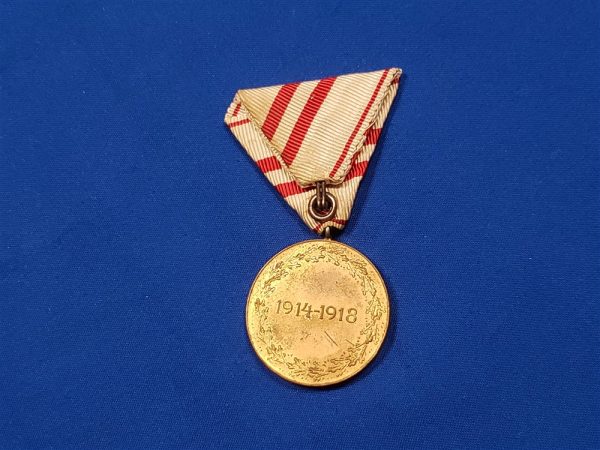 austrian-wwi-comm-medal-with-ribbon-back-participation