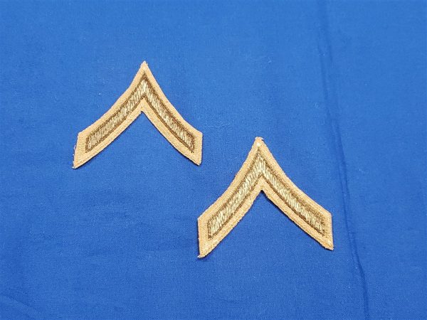 chevrons-wwii-tan-pfc-for-the-summer-army-uniforms