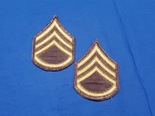 chevrons-korean-war-blue-ssgt-set-unissued-for-uniforms-army