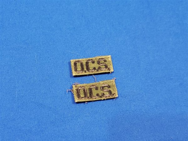 cloth-oficer-candidate-school-collar-insignia-vietnam-war-era