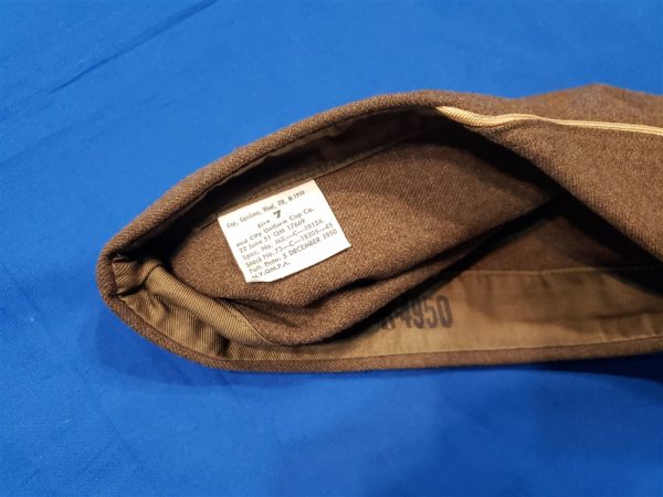 garrison-cap-korean-war-quartermaster-corps-with-original-dated-tag-buff-cord