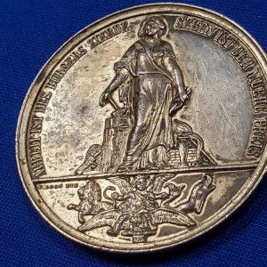 german-agricult-agr-medal-table-society-1880s-king-prussia