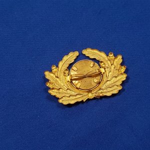 german-vet-visor-wreath-cap-badge-woven-prong