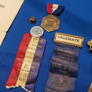 group-discharge-1911-ribbons-medals-conn-front-back