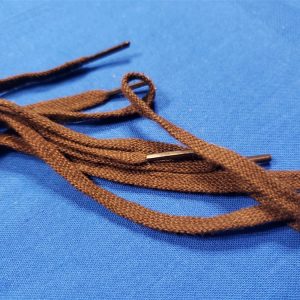 shoe-laces-world-war-two-wwii-brown-dress-russet