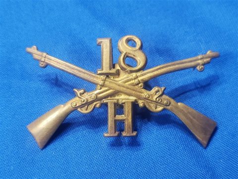 M1897 18th Inf Insignia - Doughboy Military Collectables Springfield 